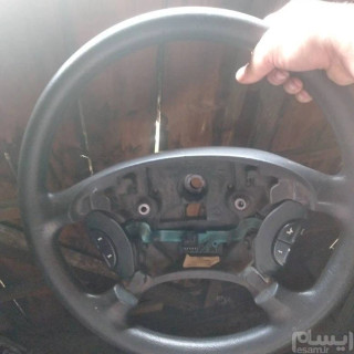 غربیلک فرمان زانتیا چرم دوزی شده